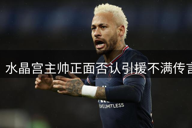 水晶宫主帅正面否认引援不满传言 称赞俱乐部夏窗工作